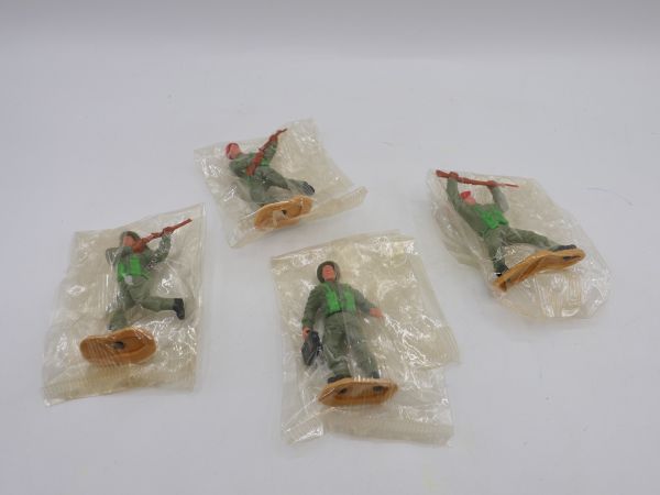 Timpo Toys 4 English soldiers (mixed) - in original bag