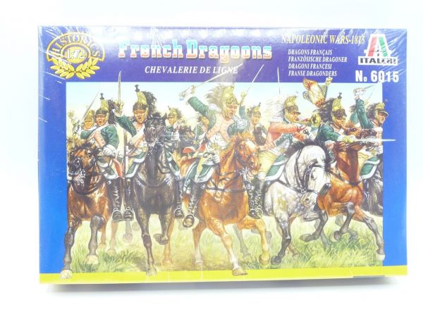 Italeri 1:72 French Dragoons, No. 6015 - orig. packaging, shrink-wrapped