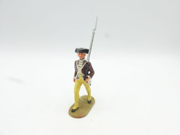 Elastolin 7 cm Regiment Washington: Soldat im Marsch, Nr. 9133