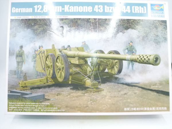 Trumpeter 1:35 German 12.8 cm cannon 43 or 44 (Rh), No. 2312