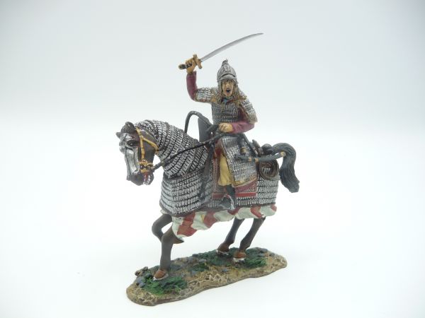del Prado Genghis Kahn; Armoured Mongol warrior # 045 - shield missing