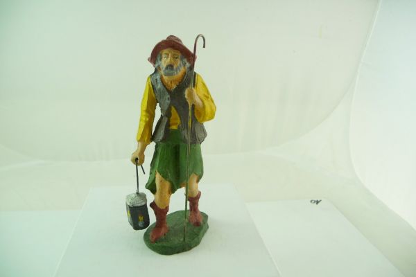 Shepherd, height approx. 10 cm, made in Italy (most likely Nardi)