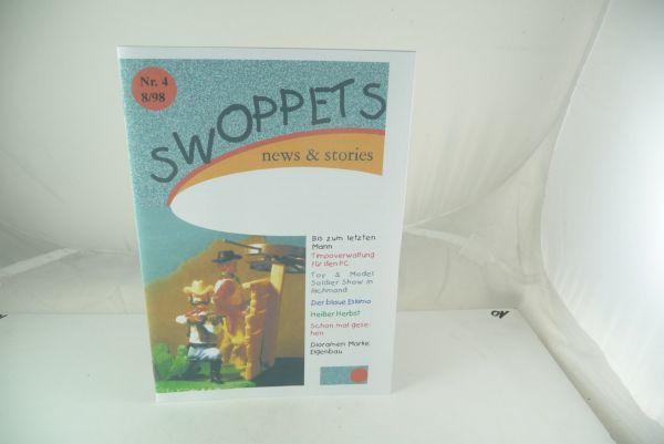 Timpo Toys Swoppets "News & Stories", Nr. 4 aus 8/98, Auflage 200 Stck.