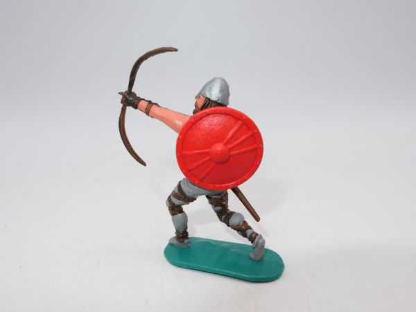 Timpo Toys Viking, archer, shield red - original (!)