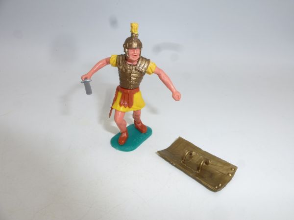 Timpo Toys Römer stehend gelb - seltenes gelbes Unterteil