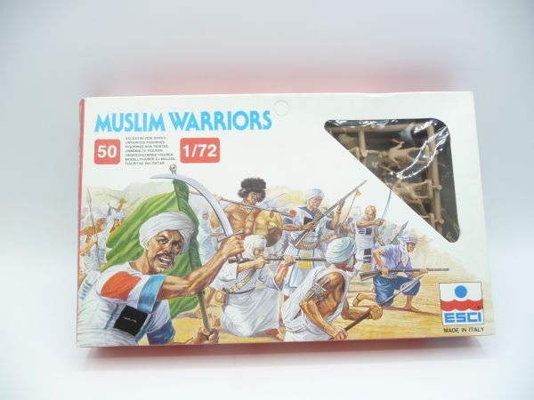 Esci 1:72 Muslim Warriors, No. 238 - orig. packaging, parts/figures on cast