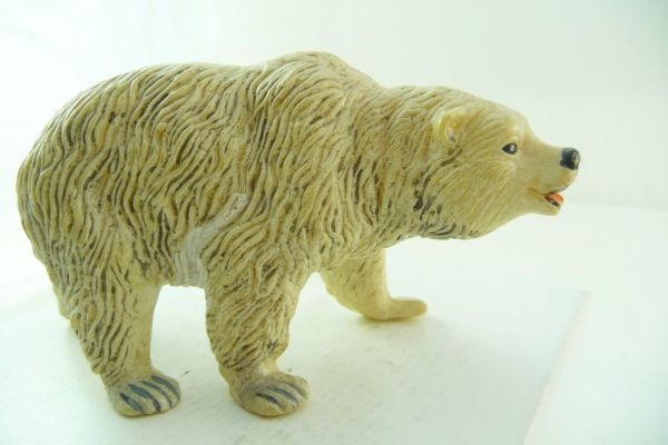 ZZZ Ice bear roaring (look + size similar to Elastolin hard plastic figures)