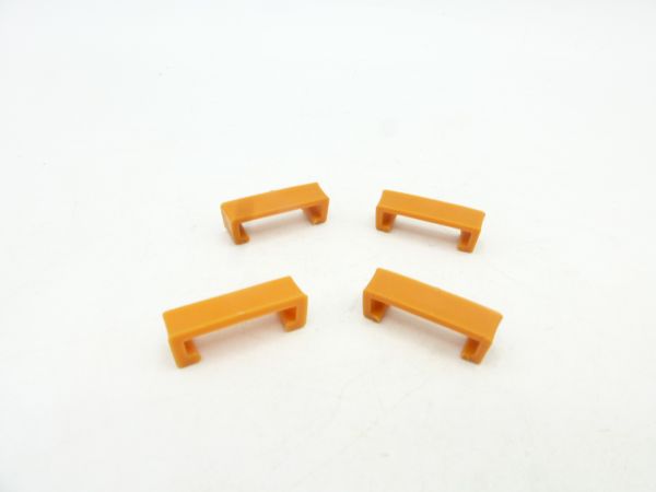 Plasty 4 fastening clamps for packaging