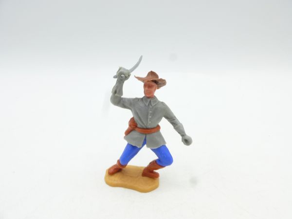 Timpo Toys Southerner 1st version, officer lunging with sabre