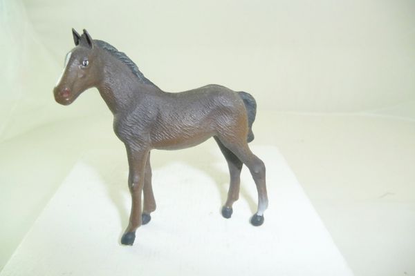Lineol Foal standing - great painting, nice figure, condition see photos