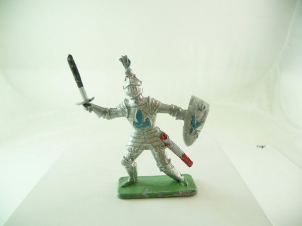 Crescent Knight attacking with short sword and shield