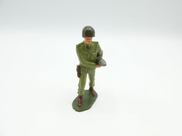 Starlux Soldier with grenade - with original price tag