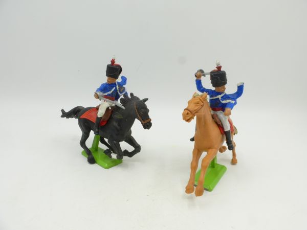 Britains Deetail 2 Frenchmen on horseback