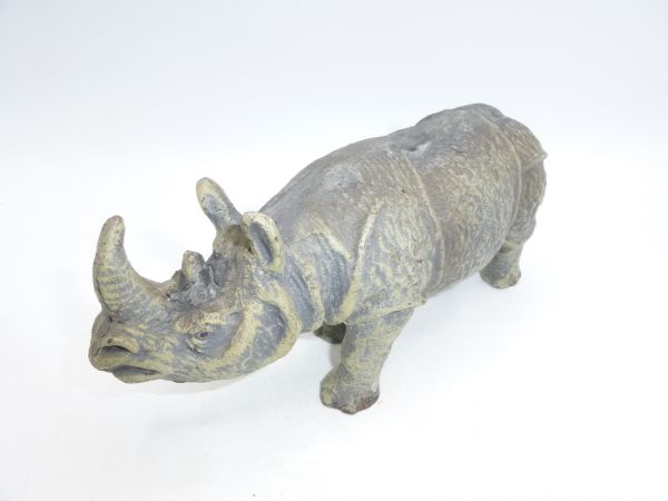 Elastolin Composition Rhino - early version, good condition, see photos