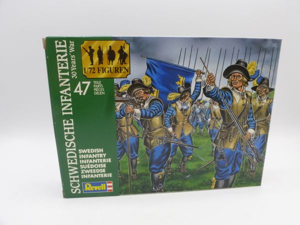 Revell 1:72 Swedish Infantry, No. 2557 - orig. packaging, figures on the cast