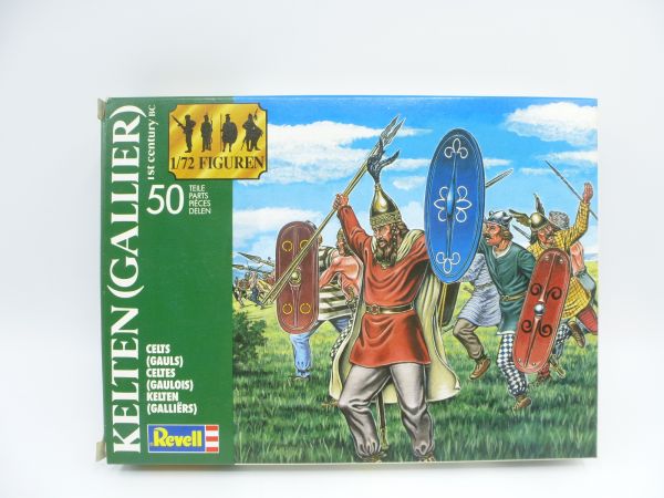 Revell 1:72 Celts (Gauls), No. 2553 - orig. packaging, complete, partly on cast