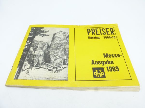 Preiser Katalog 1969/70, Messeausgabe 1966, 78 Seiten