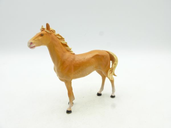Elastolin Horse standing, No. 3810, painting 2, light brown