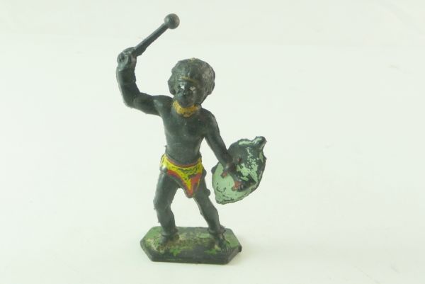 Lone Star African with shield and weapon - used but good condition
