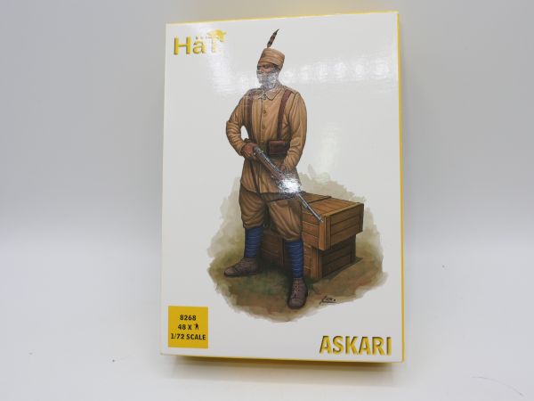 HäT 1:72 Askari, No. 8268 - orig. packaging, on cast