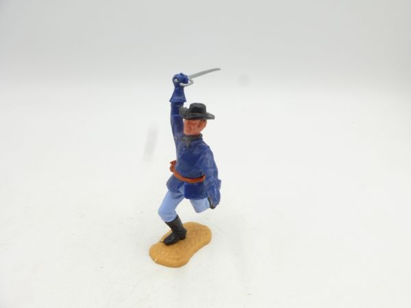 Timpo Toys Union Army soldier 3rd version, officer running with sabre