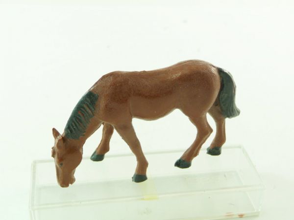 Reisler Horse grazing, brown (hard plastic)