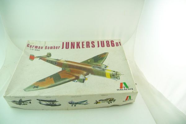 Italeri 1:72 German Bomber Junkers JU 86 D1 - orig. packing, box with traces of storage