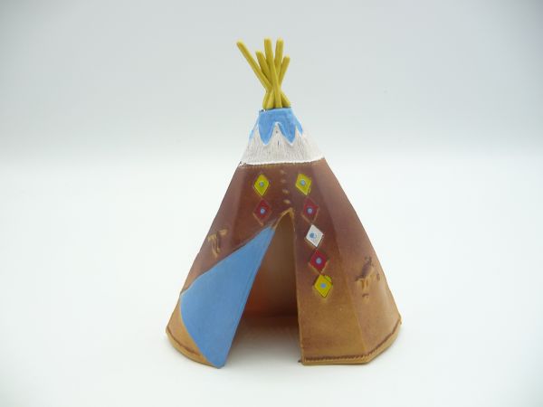 Britains Deetail Indian tepee brown with blue entrance