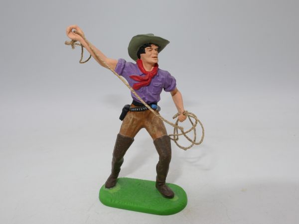 Preiser 7 cm Cowboy with lasso, No. 6978 - brand new