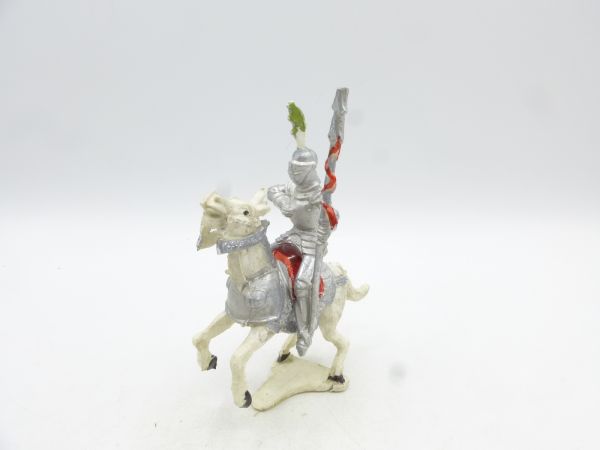 Cherilea Knight riding with lance