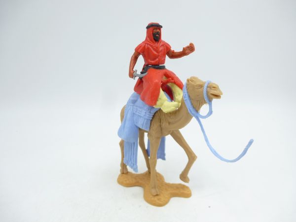 Timpo Toys Camel rider (red, yellow inner trousers) with dagger