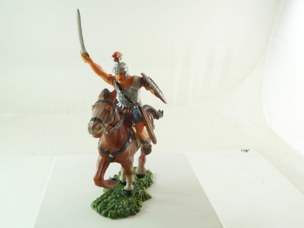 Elastolin 7 cm Reiter mit Schwert angreifend, Nr. 8459 - frühe Figur