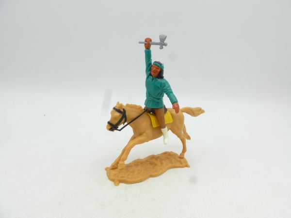 Timpo Toys Apache riding, green with Apache trousers (replica)