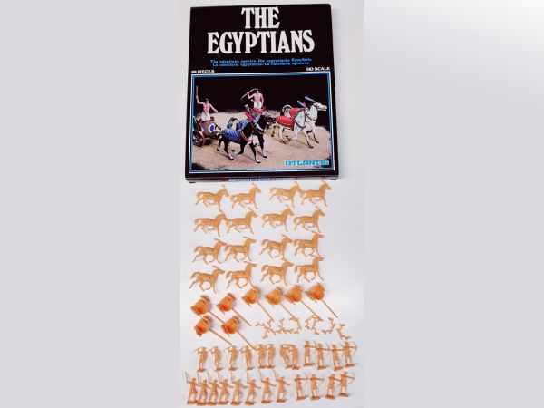 Atlantic 1:72 The Egyptians, Ägyptische Kavallerie, Nr. 1503 - OVP, 88 Teile