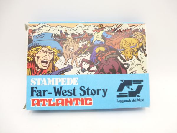 Atlantic 1:72 Far-West-Story, Stampede, No. 1013 - orig. packaging, on cast