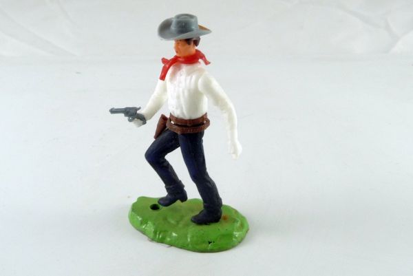 Elastolin Cowboy standin, firing with pistol II