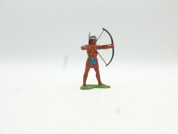 Heimo Indian standing with bow