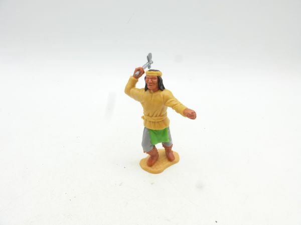 Timpo Toys Apache stehend mit Tomahawk, beige