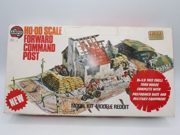 Airfix 1:72 Forward Command Post - orig. packaging, assembled + painted