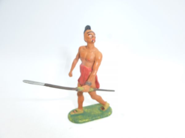 Forest Indian walking with spear - great modification