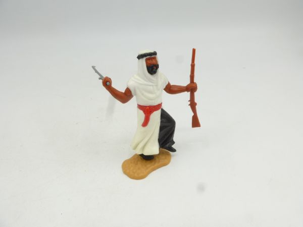Timpo Toys Arab white with sabre + rifle