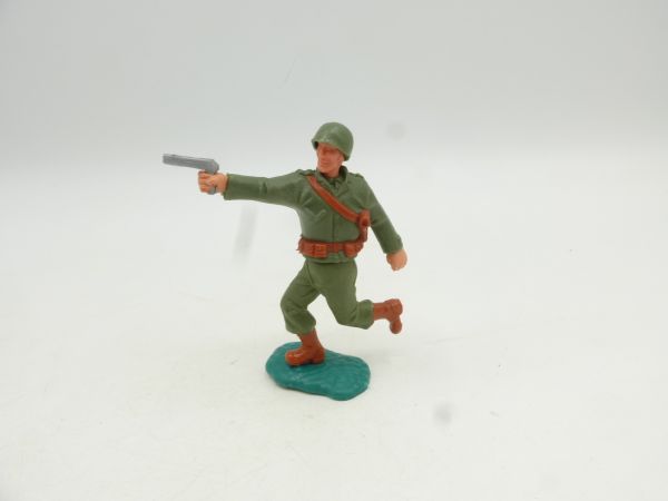 Timpo Toys American soldier, shooting pistol