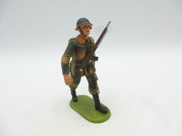 Elastolin 7 cm Swiss Armed Forces: Soldier, rifle in front of chest