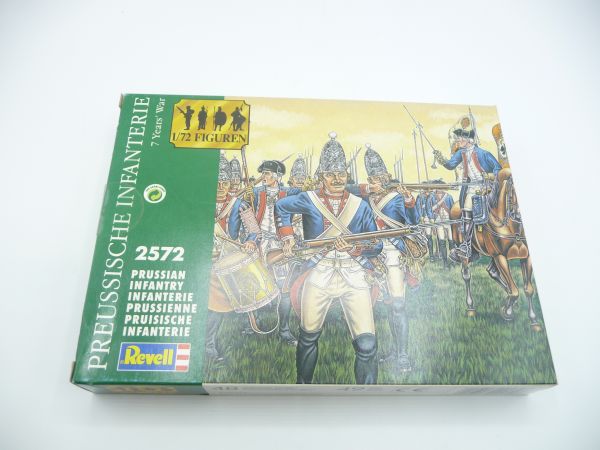 Revell 1:72 Prussian Infantry (7 Years War), No. 2572 - orig. packaging, sealed