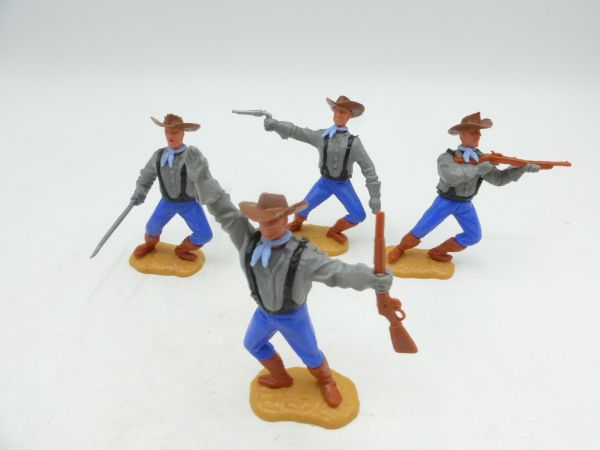 Timpo Toys Beautiful set Southerners (4 figures), black braces