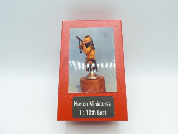 Harton Miniatures 1:10th Bust Huran War Captain, Resin/Metall - OVP