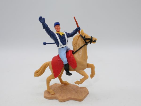 Timpo Toys Northerner 2nd version riding with rifle hit by arrow
