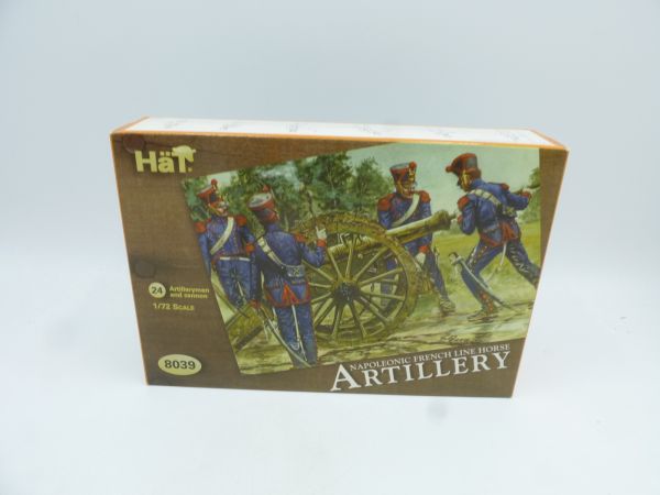 HäT 1:72 Nap. French Line Horse Artillery, No. 8039 - orig. packaging, on cast