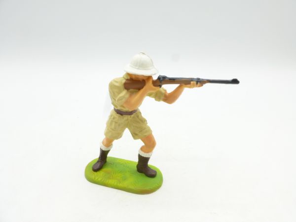 Preiser 7 cm Big game hunter shooting, No. 8216 - top condition