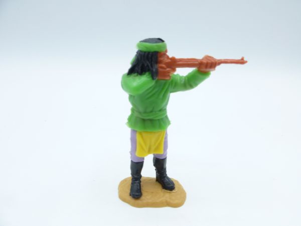 Timpo Toys Apache firing, neon green